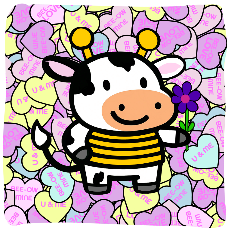 Bee-ow My Valentine